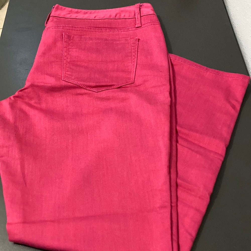 Mossimo Pink Capri Jeans Pants Size